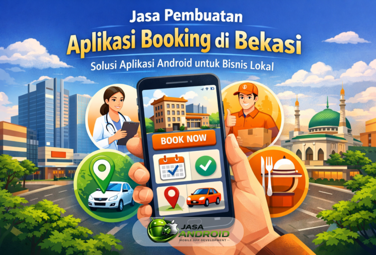Jasa Pembuatan Aplikasi Booking di Bekasi – Solusi Aplikasi Android untuk Bisnis Lokal